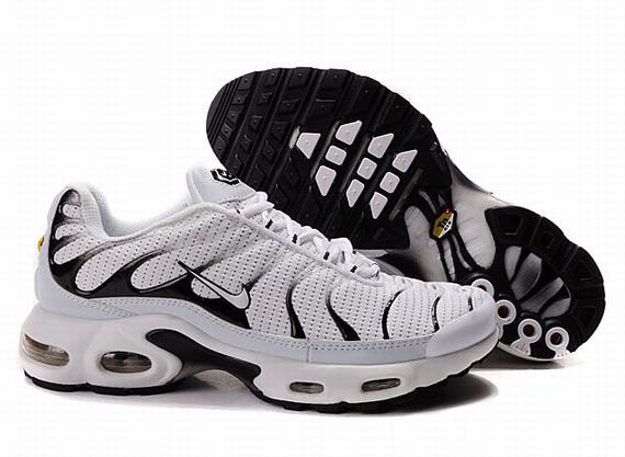 New Men'S Nike Air Max Tn Black/ White
